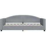 vidaXL Dnevna postelja z vzmetnico svetlo siva 90x190 cm bla | Shoptok.si
