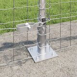  Ogradišta Set od 52 Galvanizirani čelik 3.2 x 3.2 x 70 cm | shoptok.hr