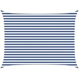 Jedro za sunce Plava i bijela 4 × 3 m 100% poliester Oxford - Plava i bijela 3 x 4 m | shoptok.hr