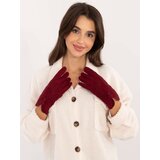 Wool Fashion Italia Gloves-AT-RK-23903.55-burgundy | shoptok.hr