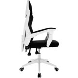 Kondela Pisarniški/gaming stol, črna/bela, YOKO | Shoptok.si