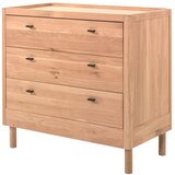 Vipack Otroška komoda iz masivnega hrasta v naravni barvi 100x95x55 cm Forrest – | Shoptok.si