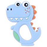 Lorelli silikonska glodalica za bebe dino - lucky blue ( 10210820001 ) Cene