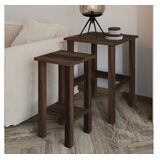 Hanah home Set stočića Gina 2 Walnut | Eponuda.com