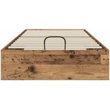  Otomanski krevet s pohranom Staro drvo 203 x 90 x 25 cm | shoptok.hr