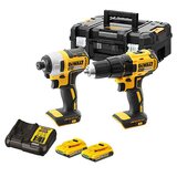 Dewalt aku 18V set DCD777, DCF787 + 2x 2.0Ah tstak, (20776638) | Shoptok.si