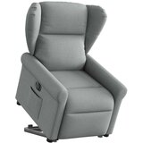 Maison Chic Električni naslanjač - Relax naslanjač s funkcijo vstajanja svetlo siv, (22061671) | Shoptok.si