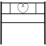  Kovinsko posteljno vzglavje črno 100 cm, (21295666) | Shoptok.si