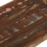  Klop Večbarvna Trden recikliran les 100 x 35 x 45 cm Izjema | Shoptok.si