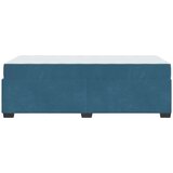  Konstrukcija postelje Temno modra 100 x 200 cm Žamet, (5000069886) | Shoptok.si