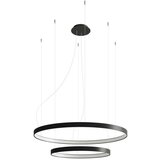  Lestenec RIO 2 55/78 črna LED 4000K, (21348378) | Shoptok.si
