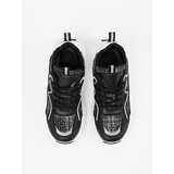 Shelvt Women's black sneakers with decorative inserts | Shoptok.si
