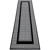 RugsX Preproge Tekač, Tekač GLOSS sodobni 6776 85 stilski, 70x250 cm Črna | Shoptok.si