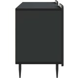 vidaXL TV omarica Črna 102 x 34,5 x 52 cm Inženirski les, (5000210312) | Shoptok.si