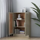Ormarić za knjige boja hrasta 82,5x30,5x115cm konstruirano drvo | shoptok.hr