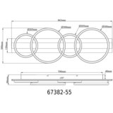 Globo STROPNA LED-SVETILKA NORBERTO 4000 K 230 V | Shoptok.si