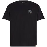 O'neill Majica 'O'riginals 70'S' gorčica / črna / bela | Shoptok.si