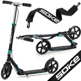 Soce City Black and Turkizni skuter, (21225905)