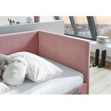 Meise Möbel Ružičasti kutni dječji krevet s prostorom za odlaganje 120x200 cm Cool – | shoptok.hr