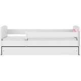 MID.YOU Dječji krevet Dreamy vila 2 160x80 sa madracem s ladicom Bijela | shoptok.hr