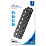 Mediarange Germany USB HUB 2.0 SA DODATNIH 7 USB PORTA MRCS504 | Eponuda.com