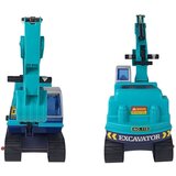 Big Excavator Construction Rider Helmet Green | shoptok.hr
