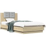  Okvir kreveta s uzglavljem Hrast sonoma 80 x 200 cm | Eponuda.com