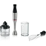 Bosch ErgoMaster Serie 6 štapni mikser 1200 W s mjernom šalicom, s posudom za miješanje, višenamjenska, nastavak za izradu pjene, bez BPA plemeniti čelik, crna