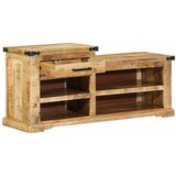  Klupa s ladicama s pohranom Smeđa 110 x 35 x 50 cm Grubi Mango | Eponuda.com
