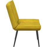  Stolica za opuštanje žuta 64x74x84 cm baršun | shoptok.hr
