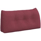 vidaXL Poglavni vzglavnik Vinorodna rdeča 100 x 24 x 50 cm blago, (5000277960) | Shoptok.si