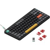 Nuphy Air75 V2 Brezžična Mehanska Tipkovnica, Bluetooth / 2.4 GHz, Slim, US Layout, Basalt Black Switch Cowberry, (21755793) Cene