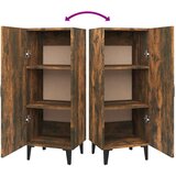 Komoda boja dimljenog hrasta 34,5x34x90 cm konstruirano drvo | shoptok.hr