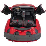  Licencirani auto na akumulator Lamborghini Aventador SV STRONG - dvosjed - crveni | shoptok.hr