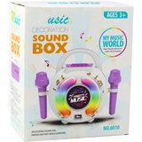  Set za karaoke sa LED zvučnikom i 2 mikrofona - Sand BoX | shoptok.hr