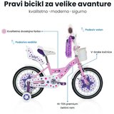  Dečiji bicikl za devojčice 16" Angell Roze, 3g+ | ePonuda.com
