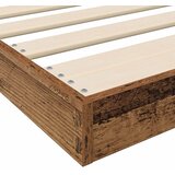  Krevet s daskama Staro drvo 100 x 200 cm Konstruirano drvo | shoptok.hr
