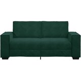  Dvosjed Sofa Tamnozelena 180x78x84 cm Baršun | Shoptok.si