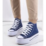 Gemre Navy platform sneakers Korgay | shoptok.hr
