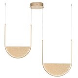  Ondaluce - LED prigušiva luster na sajli LOTUS LED/55W/230V zlatni | Eponuda.com