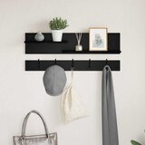  Vješalica za kapute na zidu Zidne Crni hrast 90 x 15 x 36 cm | Eponuda.ba