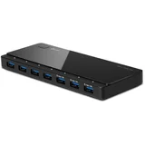 Adapter UH700 prenosni HUB/7xUSB 3.0/napajanje crni