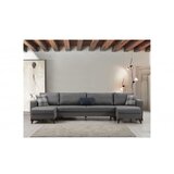Atelier Del Sofa ugaona garnitura kristal rest 2+Corner v2 dark grey Slike