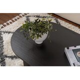 Kalune Design Crni stolić za kavu u mat dekoru 60x119 cm Sable – | shoptok.hr