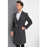 Dewberry PLT8382 MEN'S COAT-PATTERNED ANTHRACITE | shoptok.hr