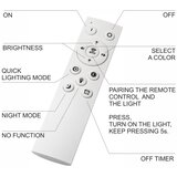  Brilagi-LED Prigušiva svetiljka WOODY FRAME LED/24W/230V hrast 30x30 cm IP44 + daljinski upravljač | Eponuda.com