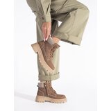 GOODIN Brown insulated women's hiking boots | shoptok.hr