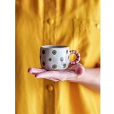 Bloomingville Zelena lončena skodelica za espresso 115 ml Nini – | Shoptok.si