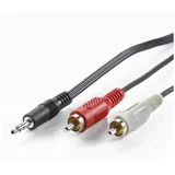 VALUE kabel 3.5mm (M) - 2xchinch (M), 1.5m