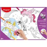 Maped pobarvanka podloga piši-briši Cene